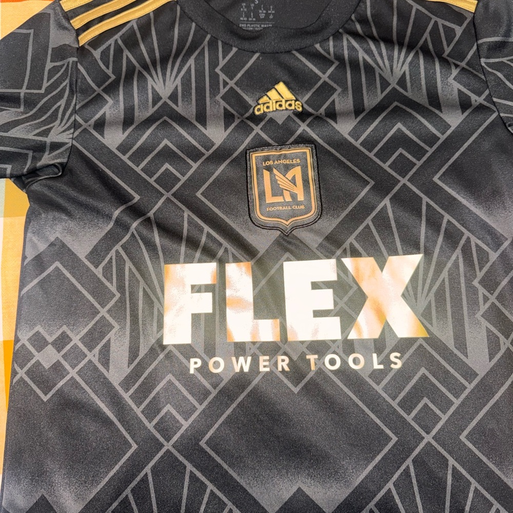 Adidas LAFC Black & Gold Home Jersey